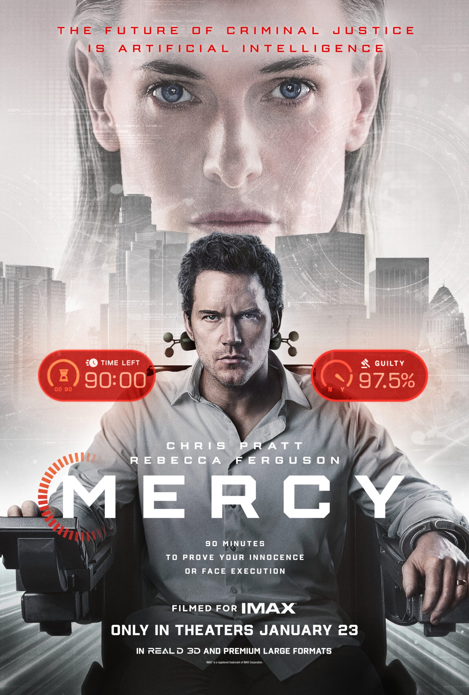 Image: Movie poster of film called Mercy