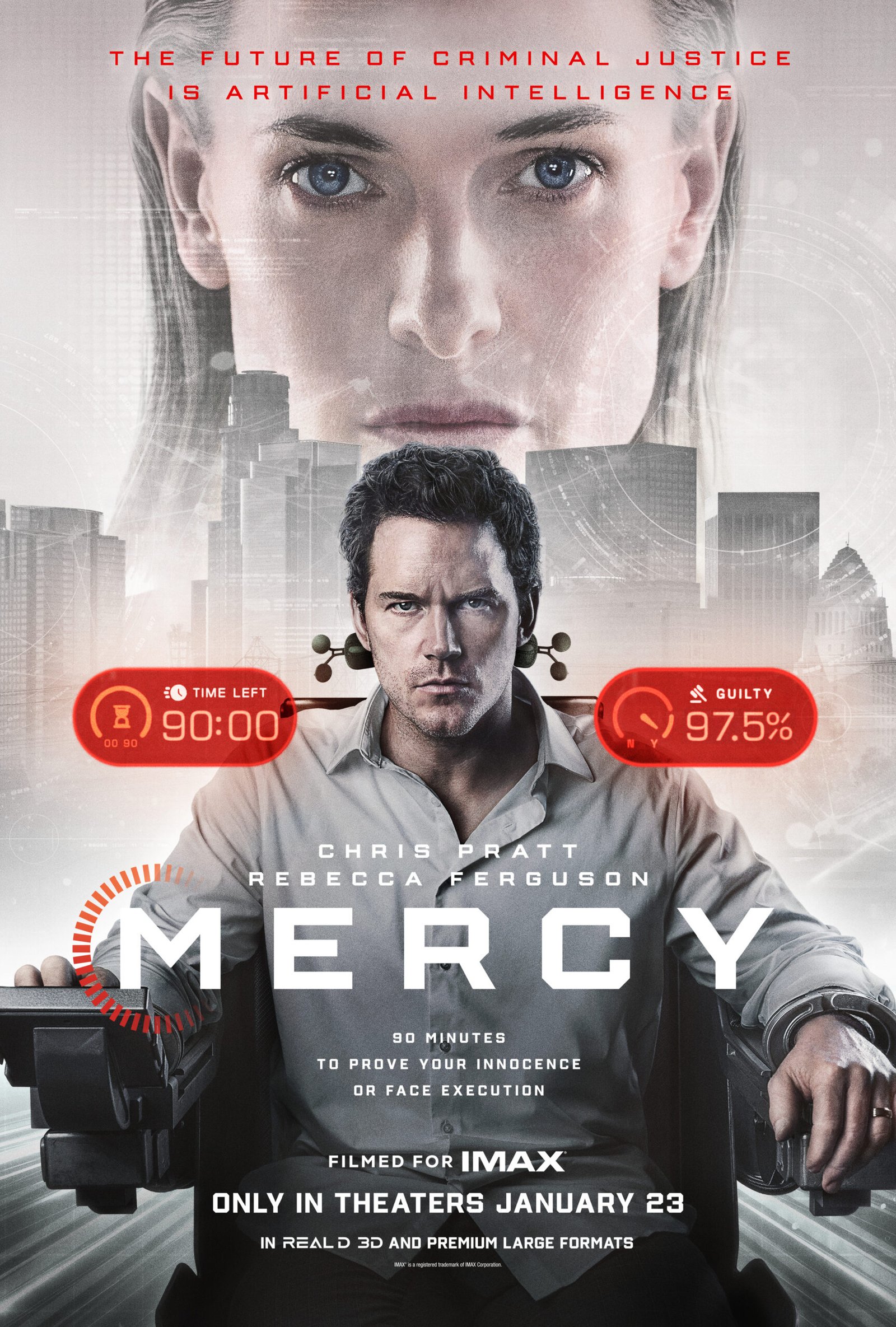 Image: Movie poster of film called Mercy